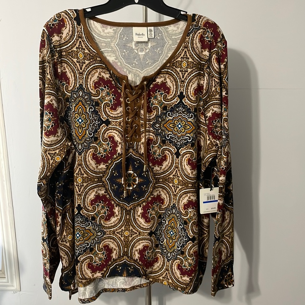 Rafaella bohemian top size PXL